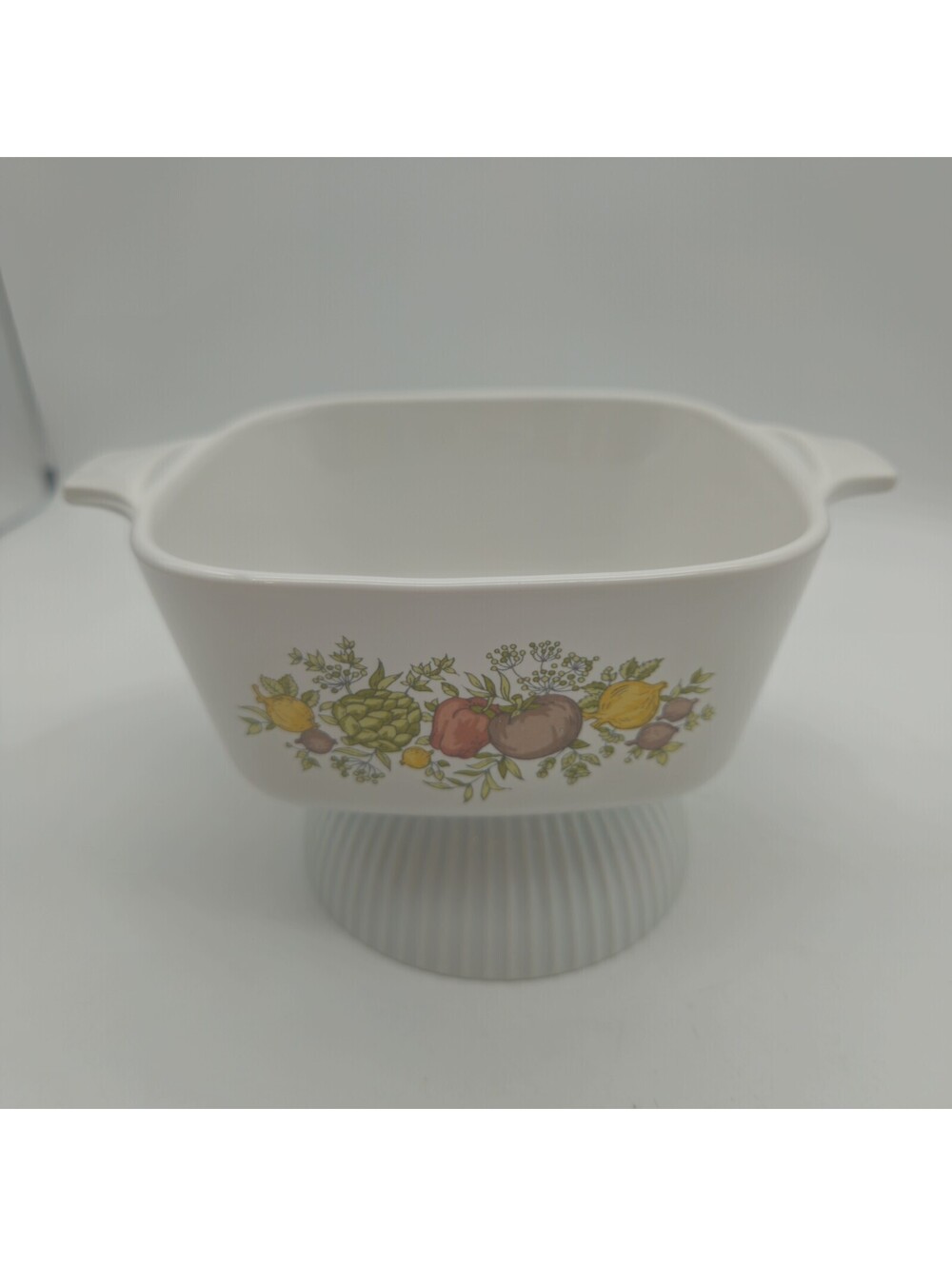 2 Corning Ware Spice of Life Petite Casserole Dishes P-43-B; 2-3/4 Cup No Lids